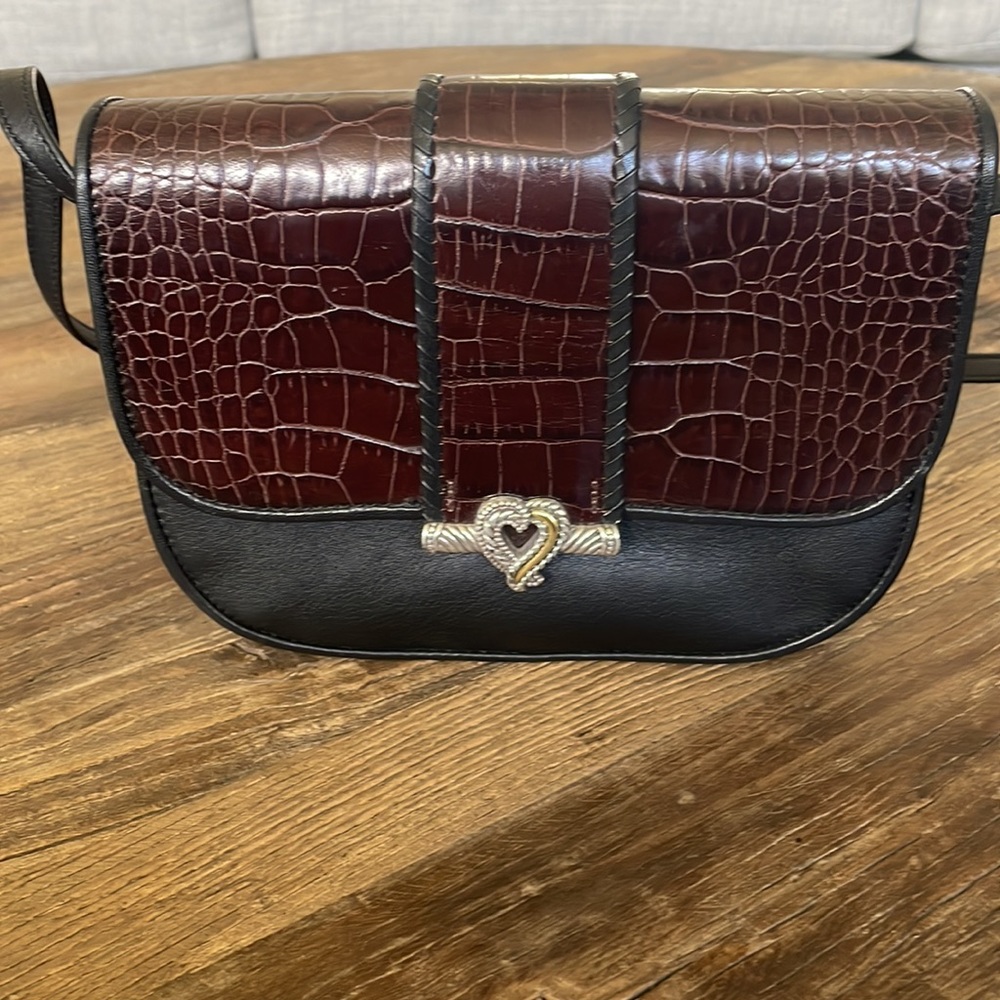 Brighton leather crossbody.
